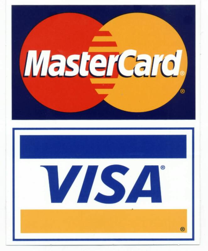 LOGO Master Card VISA